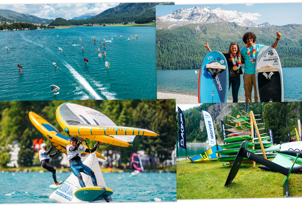 Wingfoil Racing World Cup am Silvaplanersee