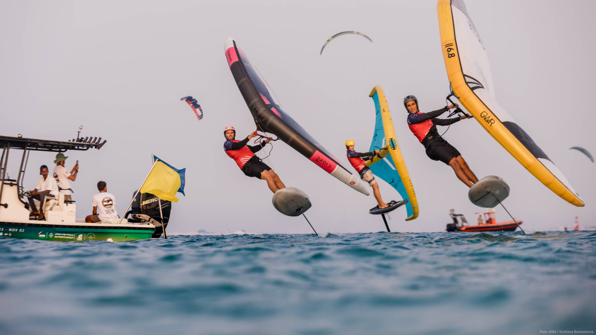 Zieleinlauf in der Qualifikation