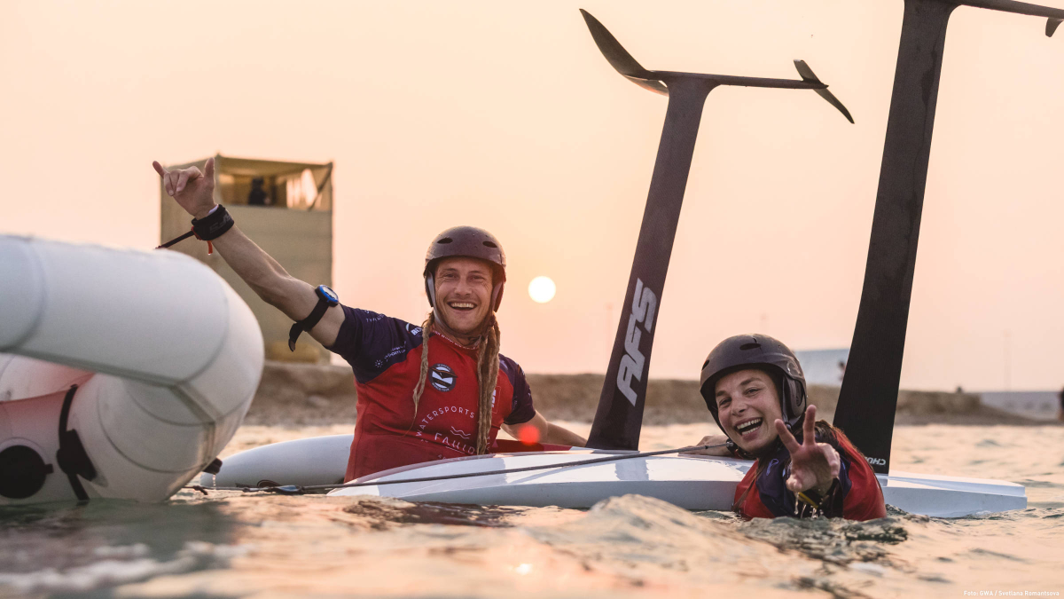 Alan Fedit und Orane Ceris