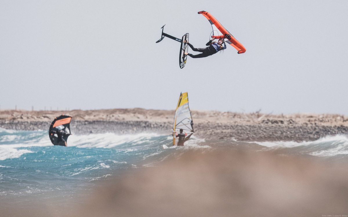 Axel Gerard wird Surf-Freestyle Vice Champion bei den Männern