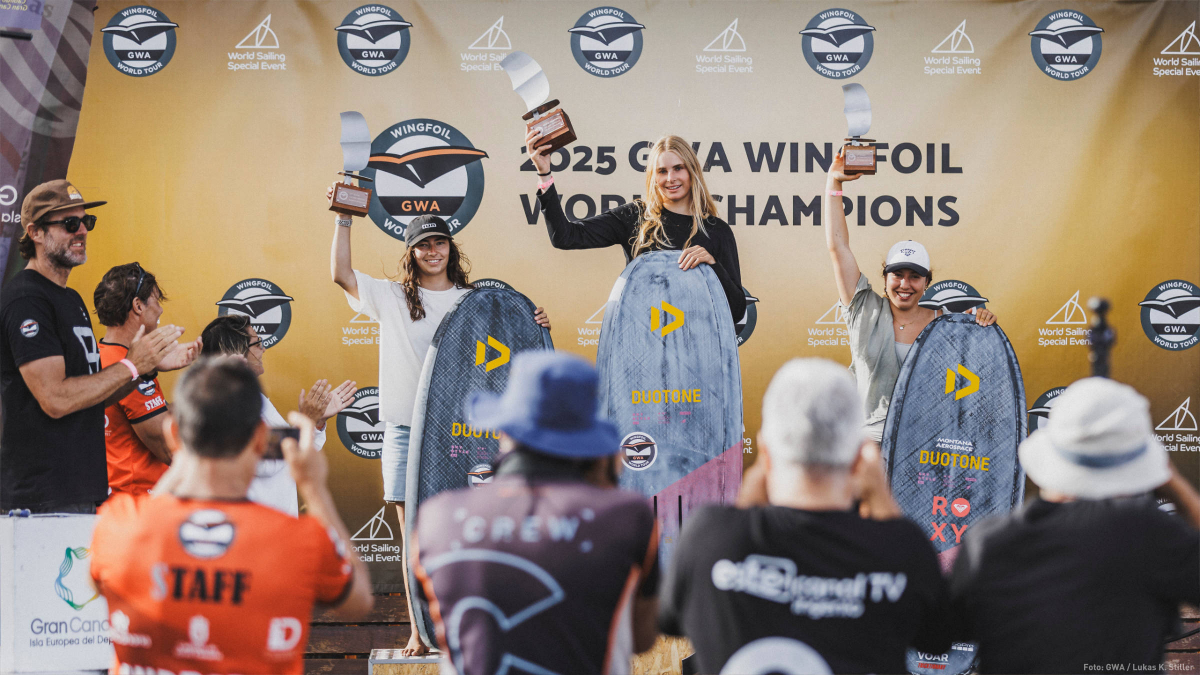 GWA World Champion Marie Schlittenbauer - die Plätze zwei und drei gehen an Mar de Arce und Nia Suardiaz