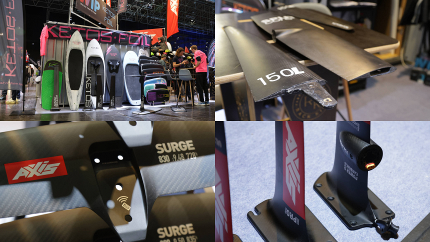 Hydrofoils and Foilboards fromKetos, Axis foil range