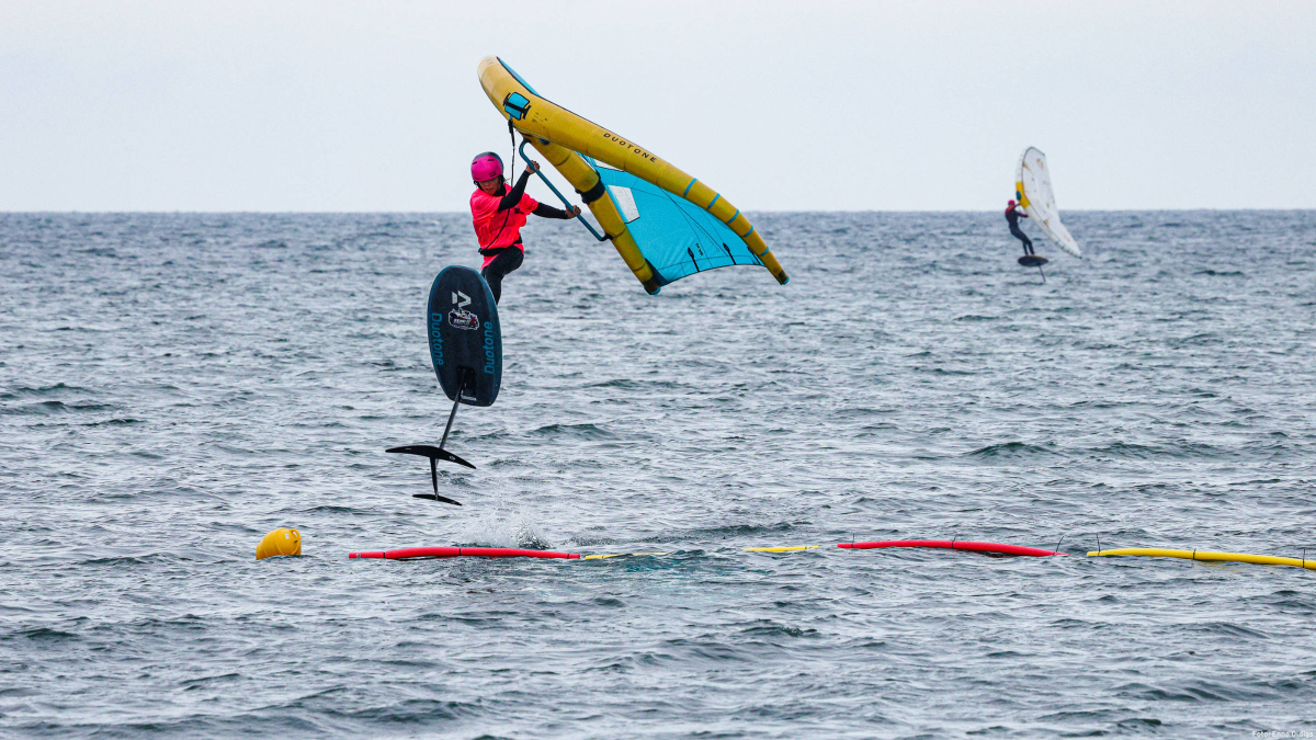 Wingfoil-Boardercross