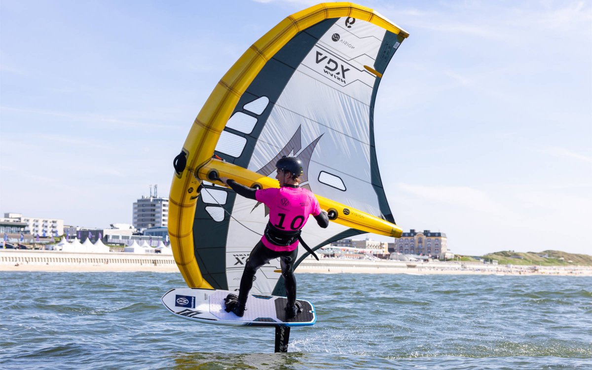 Kjeld Hansen gewinnt das Wingfoil Masters Sylt