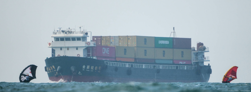 Wingfoil Racing World Cup in Hong Kong