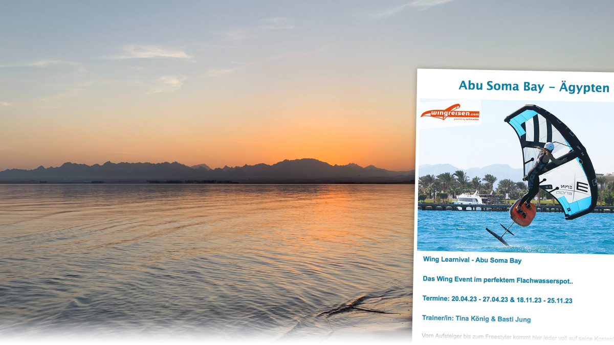 Wing Surf Learnivals im April und November - Abu Soma Bay / Ägypten