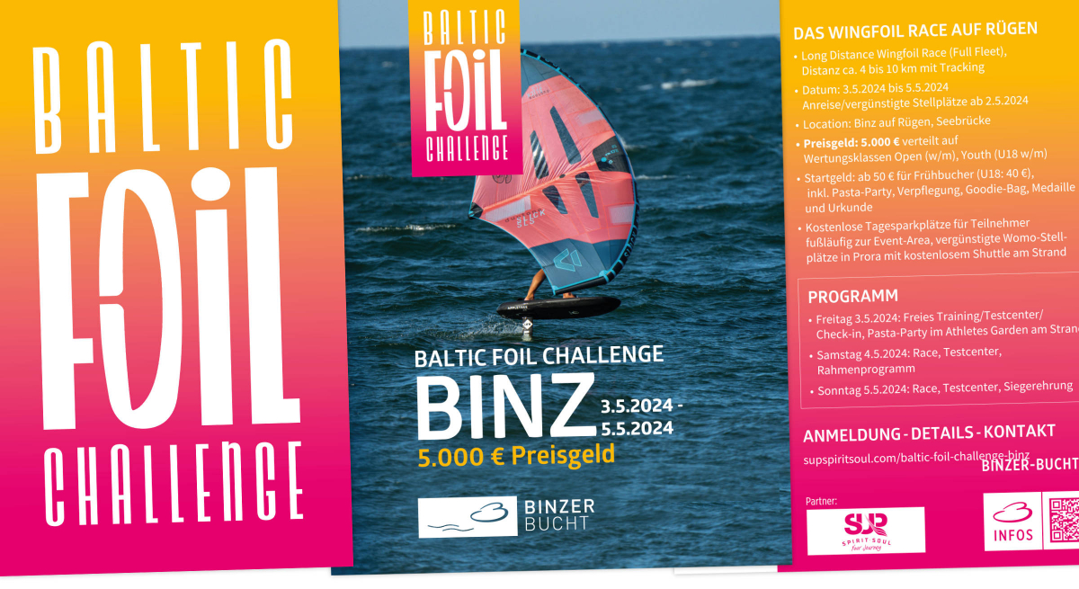 Bei der Baltic Foil Challenge geht es um 5.000 Euro Preisgeld