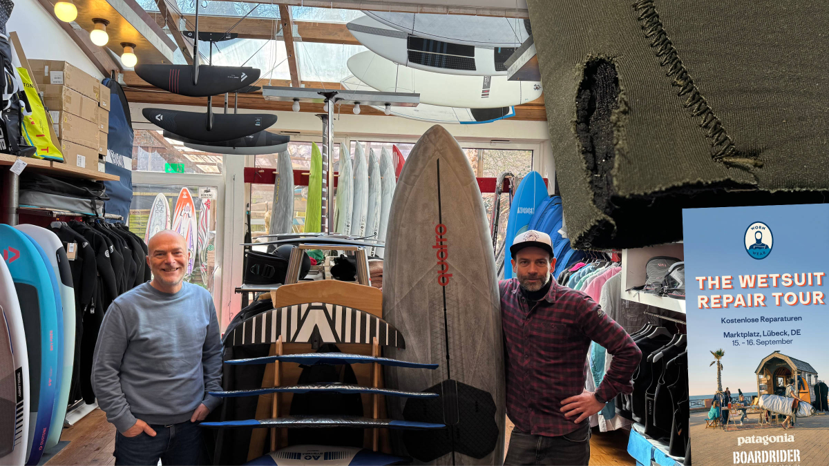 Boardrider Shop & Patagonia - kostenlose Neoprenreparatur in Lübeck