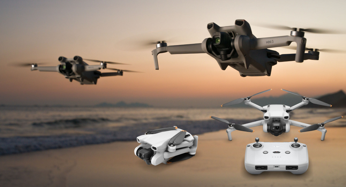 DJI Mini 3 - Drohne unter 250 Gramm