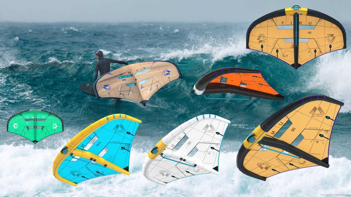 Duotone Unit Wings 2026 (Unit, Unit D/LAB, Unit SLS und Unit SLS ConceptBlue)