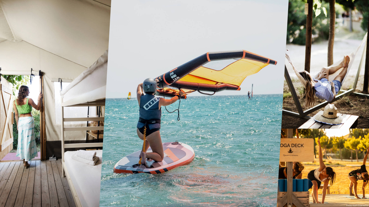 Bikini Tribe camps in September at Surf Club Keros