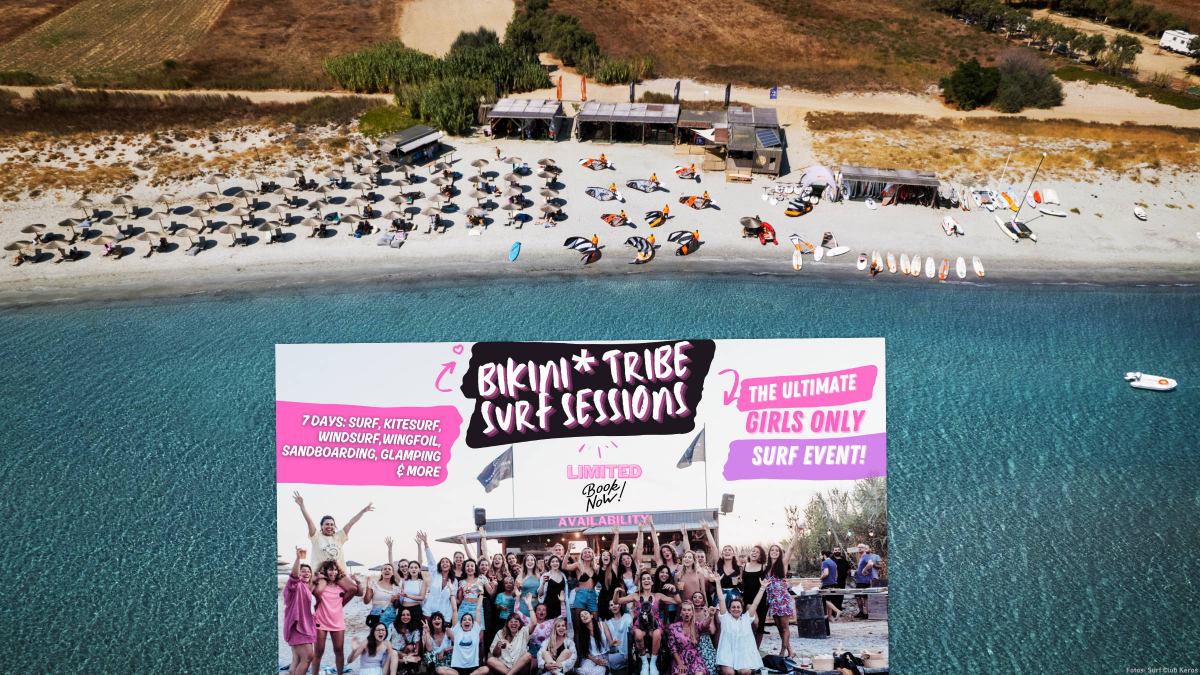 Bikini Tribe Surf Sessions at Surf Club Keros on Limnos
