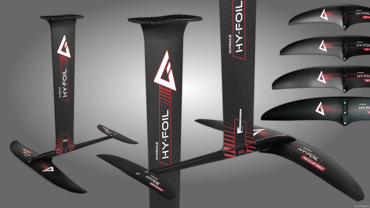 HY-Foil Nexus Carbon and Aluminum Foils from GUNSAILS