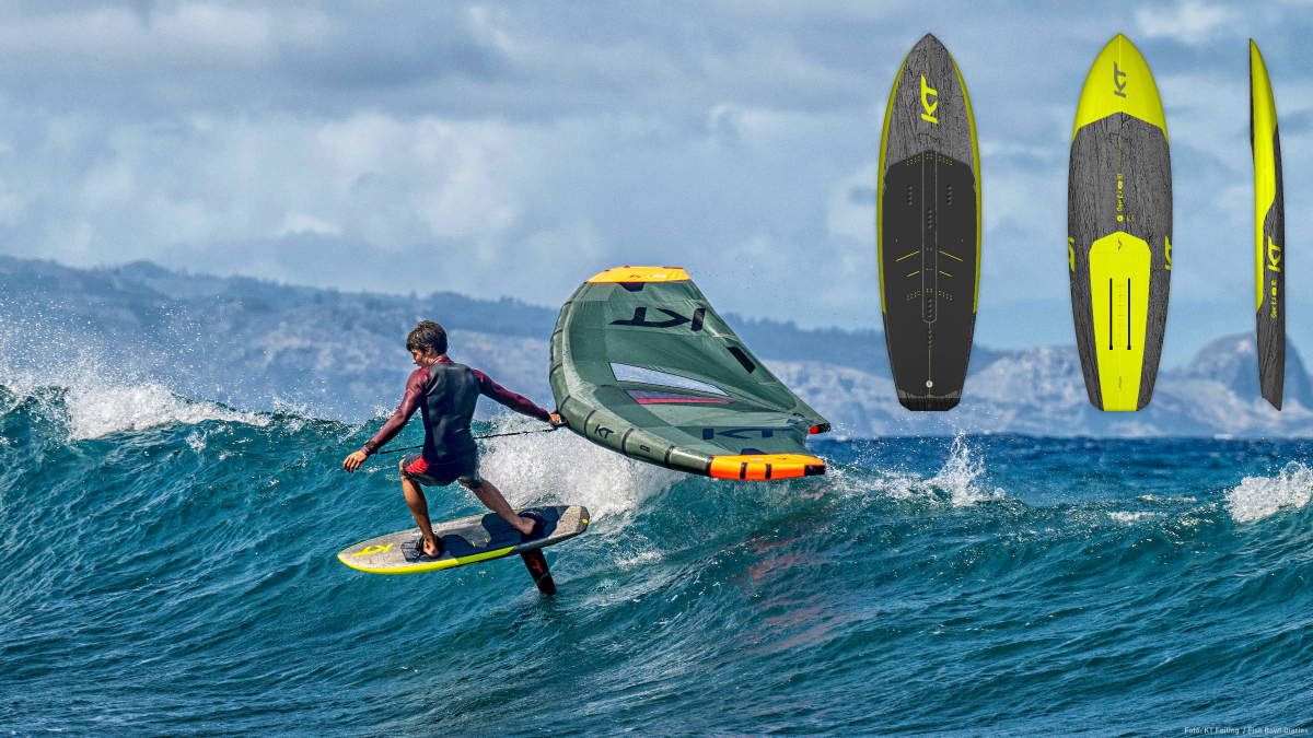 KT Foiling Super K 2 Foilboards mit neuer Farbvariante