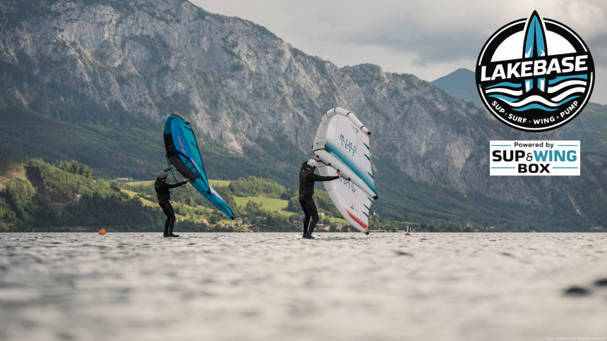 Lakebase (SUP & WING BOX) at Lake Traunsee