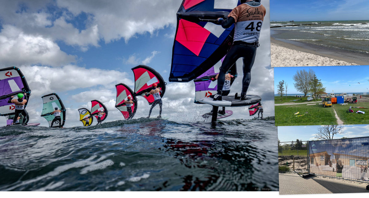 Open German Wingfoil Slalom Championship 2024 in Kellenhusen