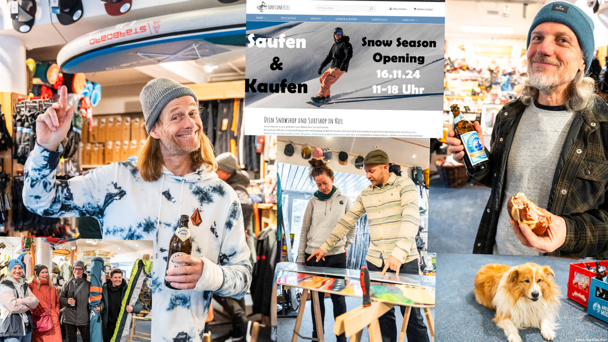 Winter Season Opening am 16.11.2024 bei Surfline Kiel
