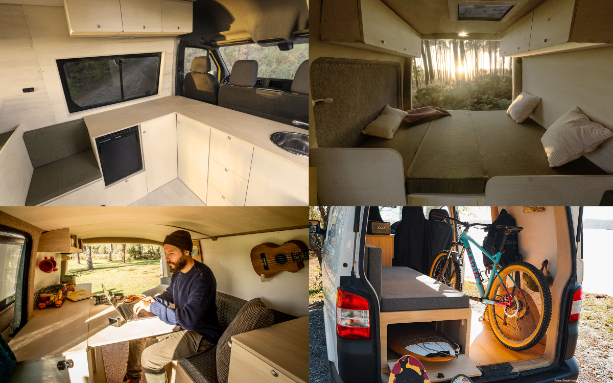 Innenaubau-Bausatz für Wohnmobile und Campervans