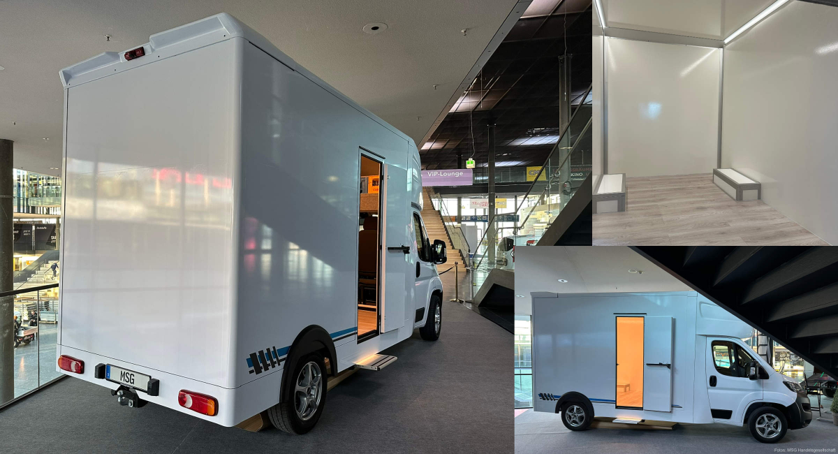 Transporter mit Wohnkabine zum Selbstausbau