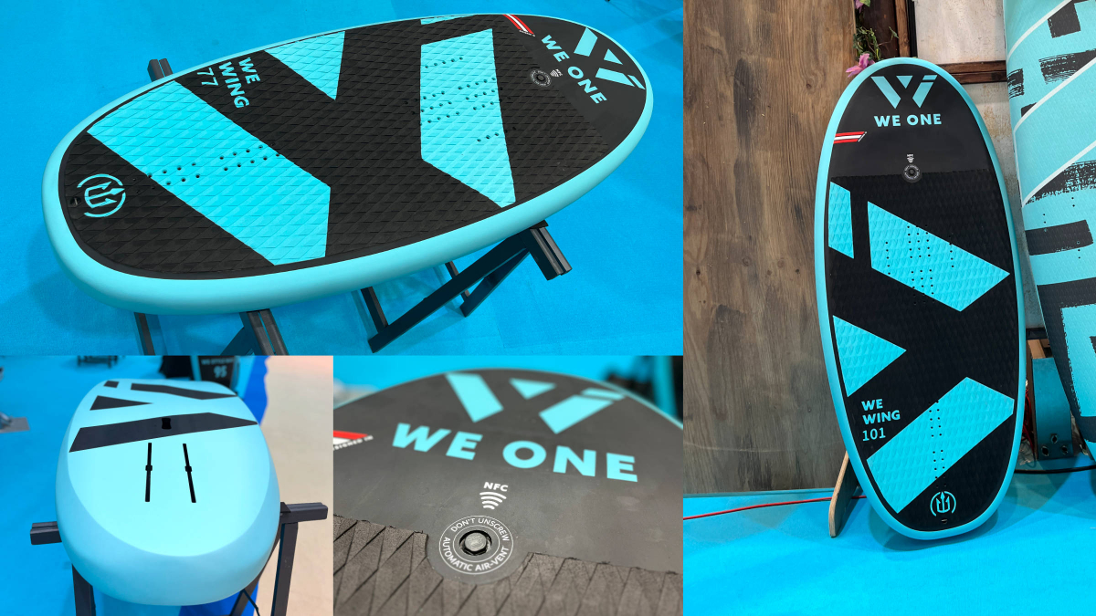 WE WING Boardlinie in 10 Größen - Wingfoilboards von WE ONE