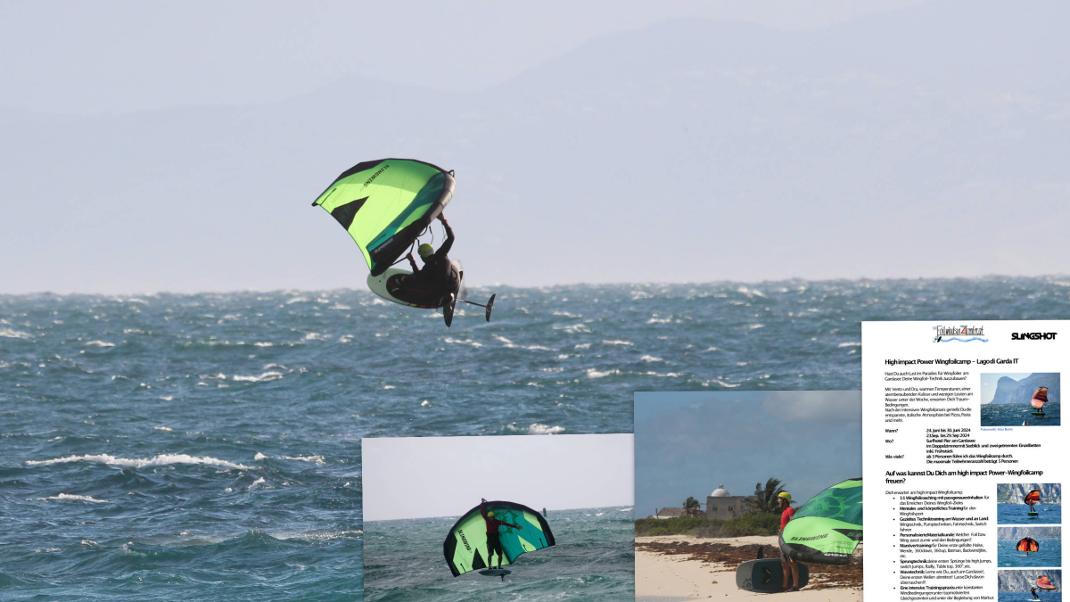 Wingfoil Clinics 2024 beim Foilwindsurfcenter.at