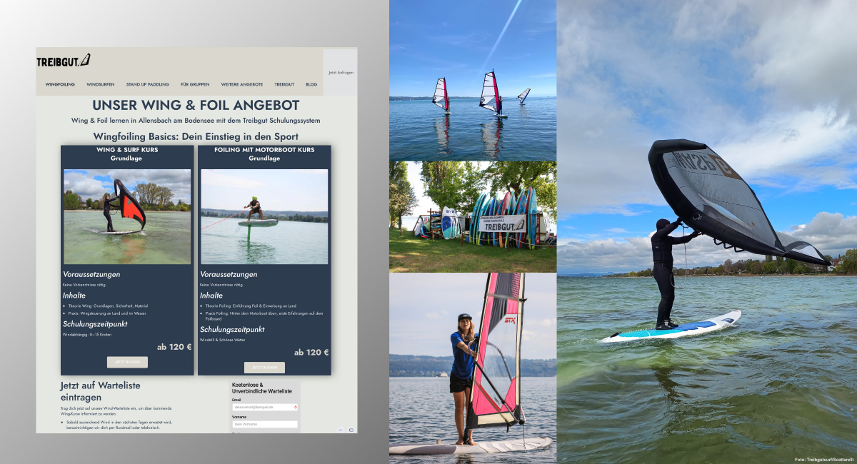 Jobs am Bodensee für 2026: Wingfoil- und Windsurflehrer gesucht