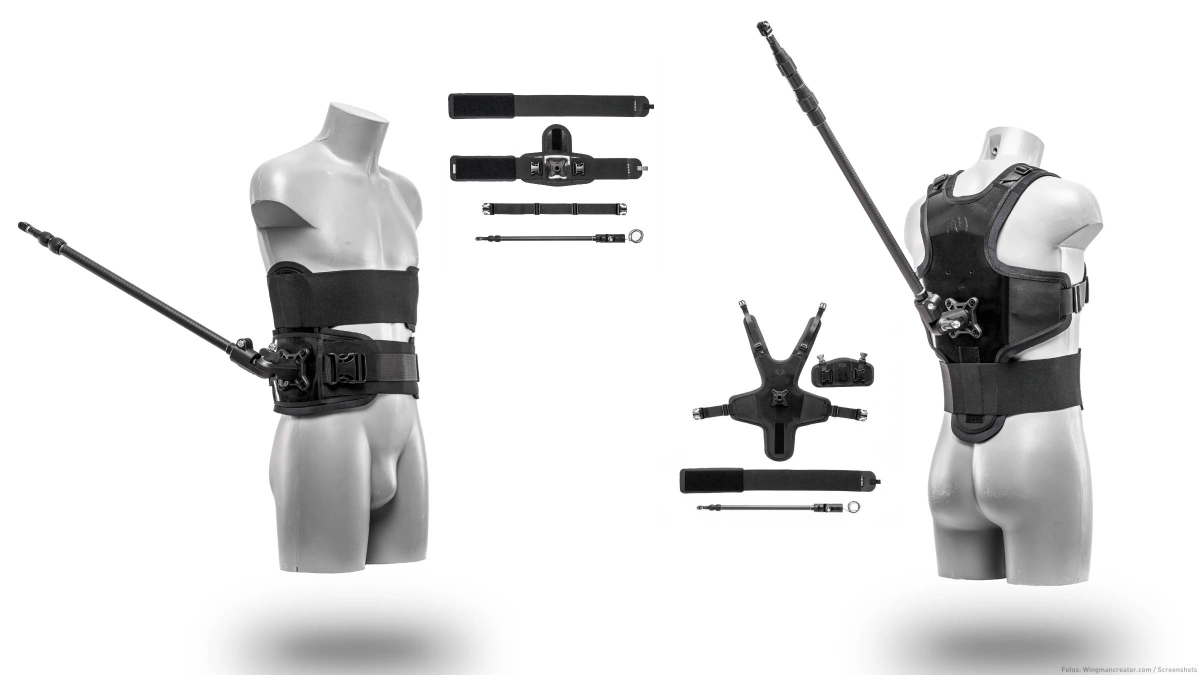 Wingman Creator - Camera Mounts for 360° Cameras & Action Cams