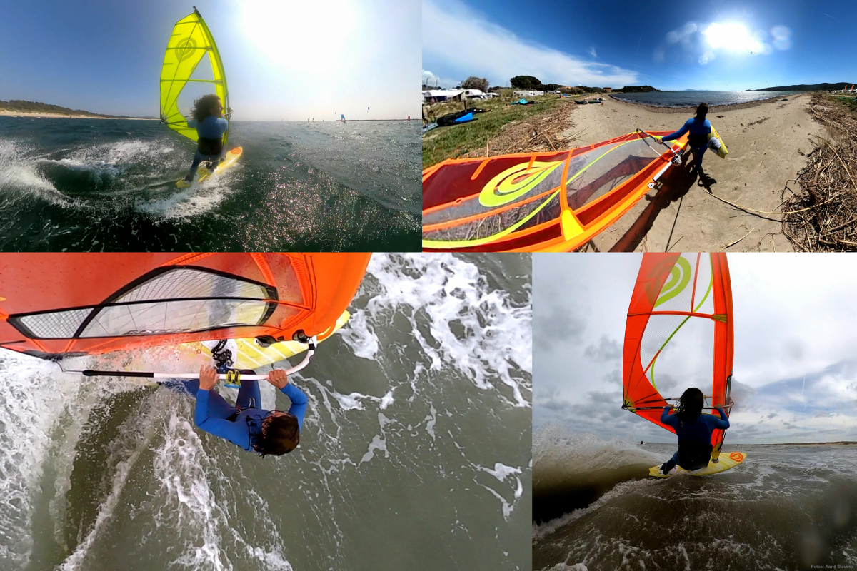 Windsurfen findet meist an europäischen Küsten statt