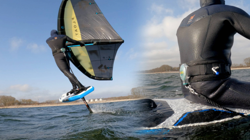 Testing the Efoilsolutions (EFS) Retractable Leash System