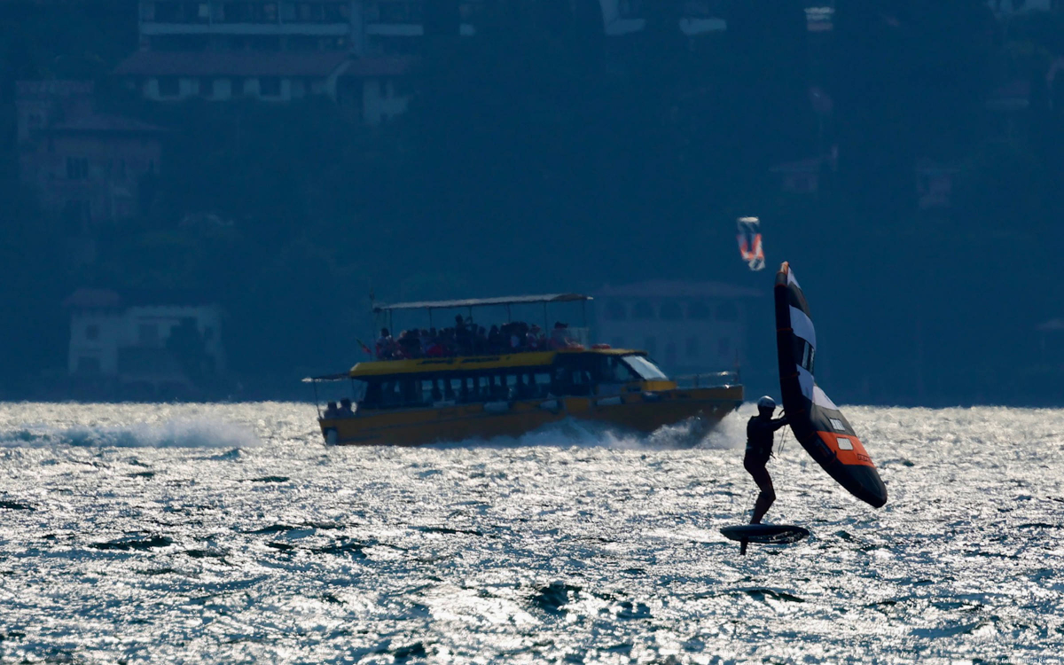 Wingfoilen am Gardasee