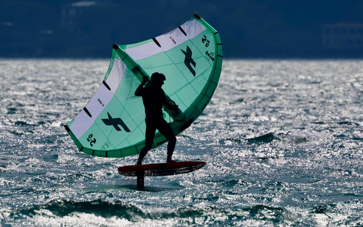 Wingfoilen am Gardasee