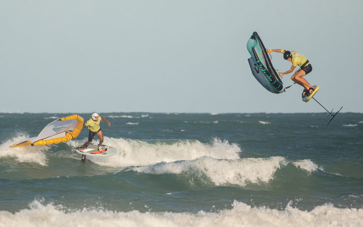 Surf-Freestyle Duelle in Brasilien