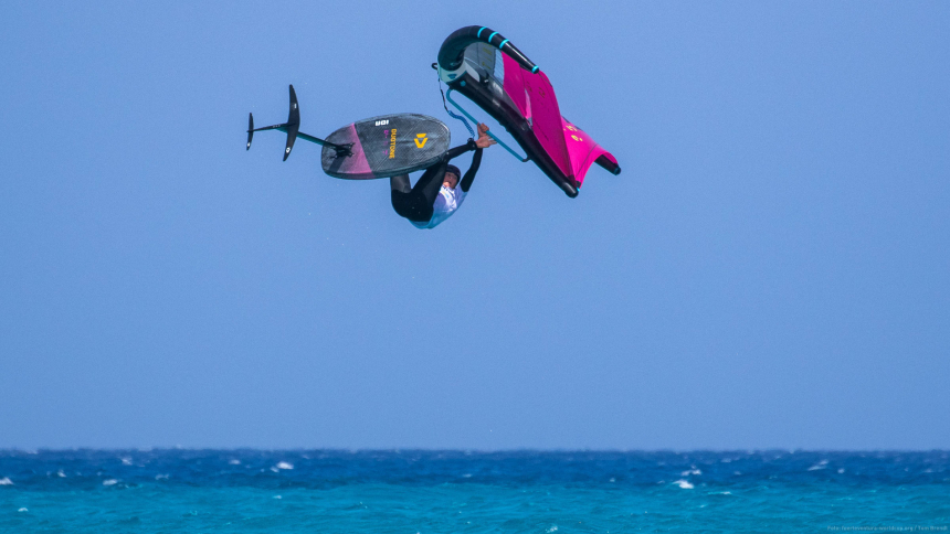 Marie Schlittenbauer at the GWA event on Fuerteventura