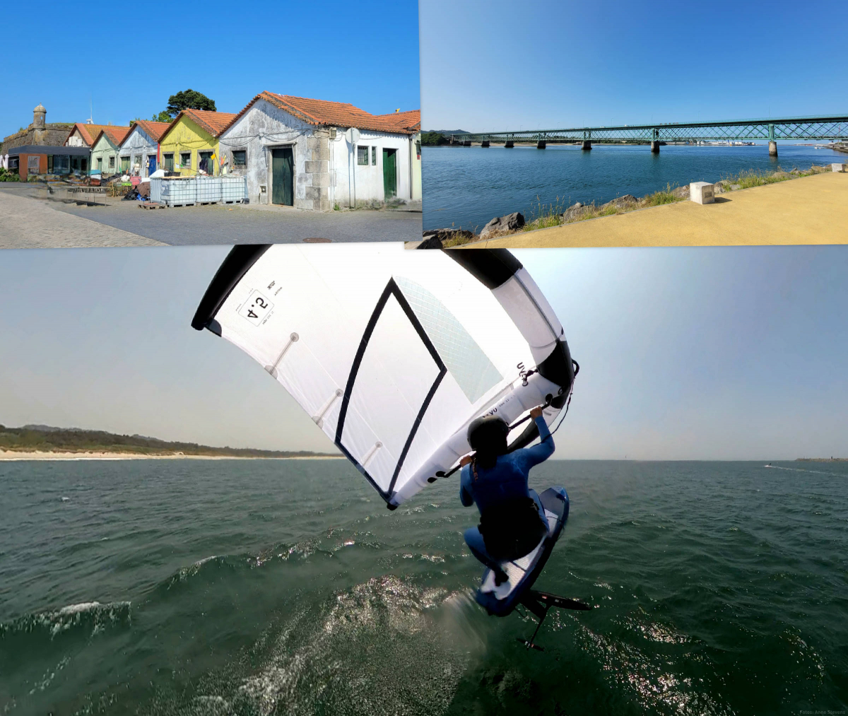 Viana do Castelo, Ponto Eiffel und wieder auf dem Wasser