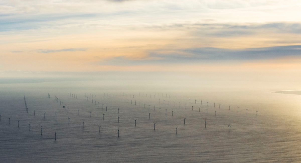 Off-Shore Windpark in der Nordsee