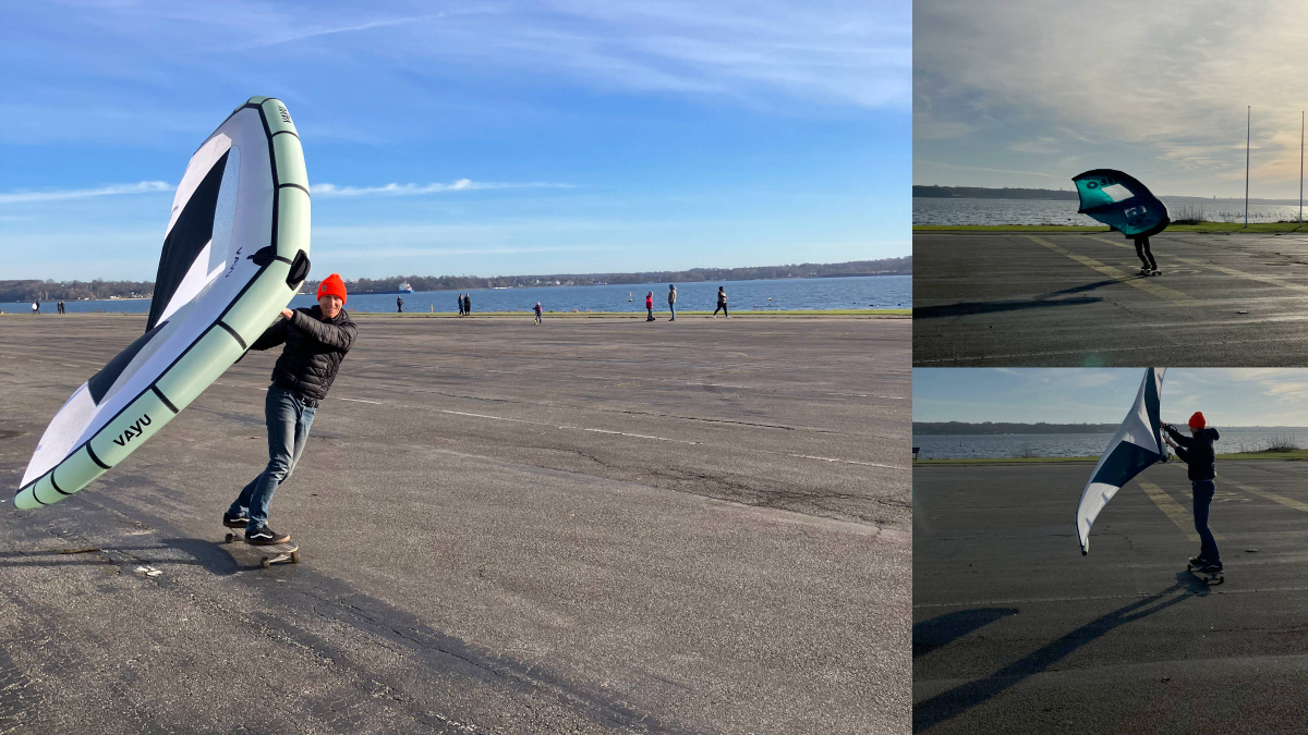 Wingen auf dem MFG5-Gelände in Kiel