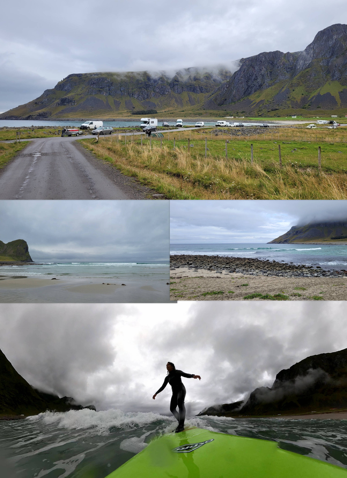 Surfing in Unstad