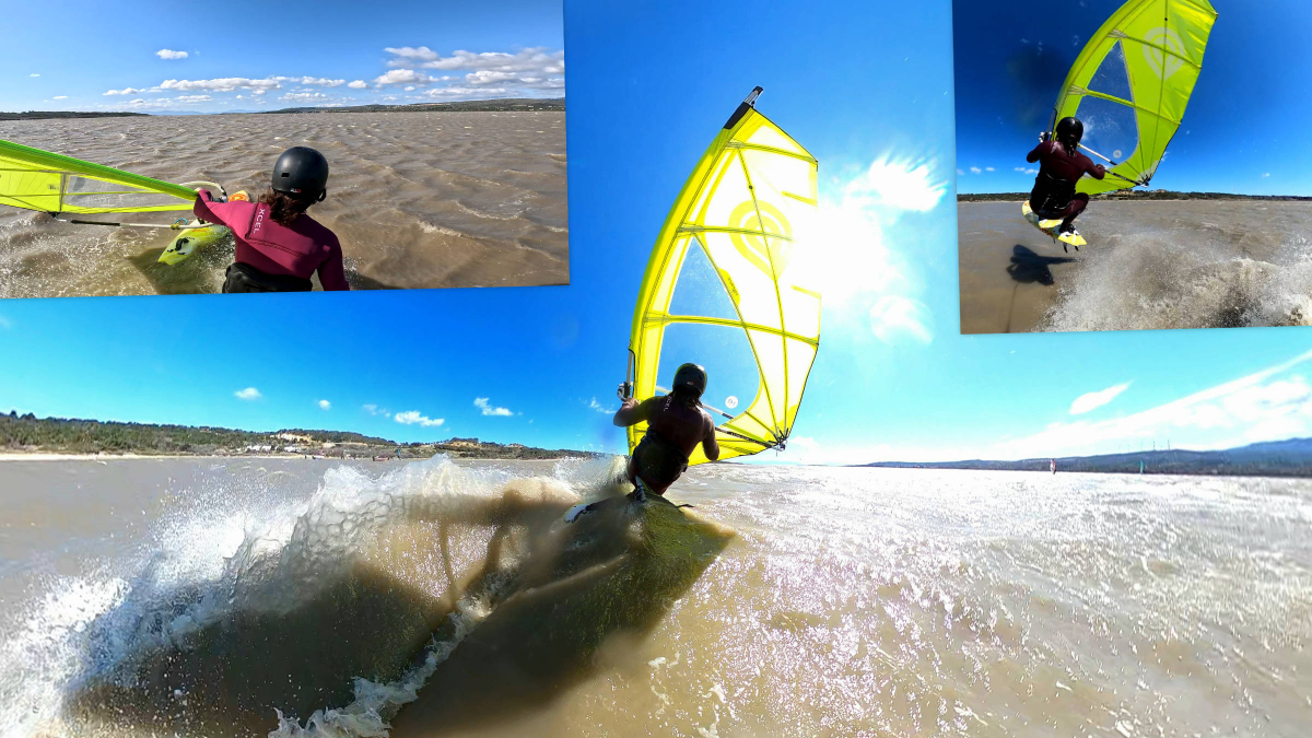 Windsurfing in Leucate
