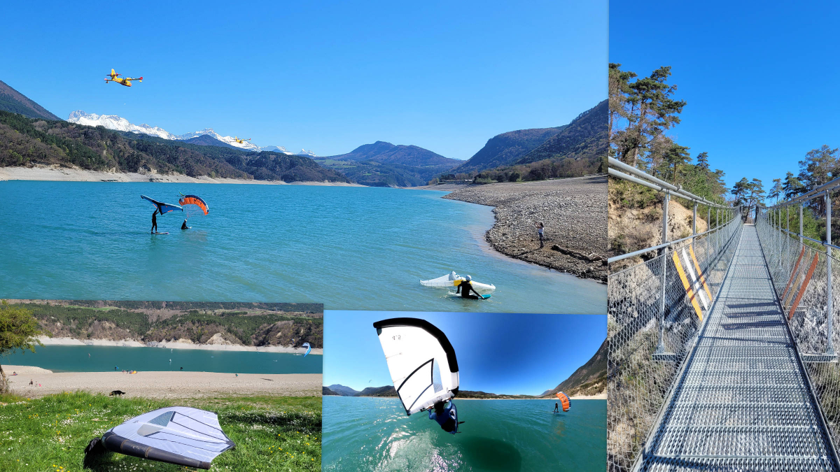 The Lac de Monteynard Reservoir