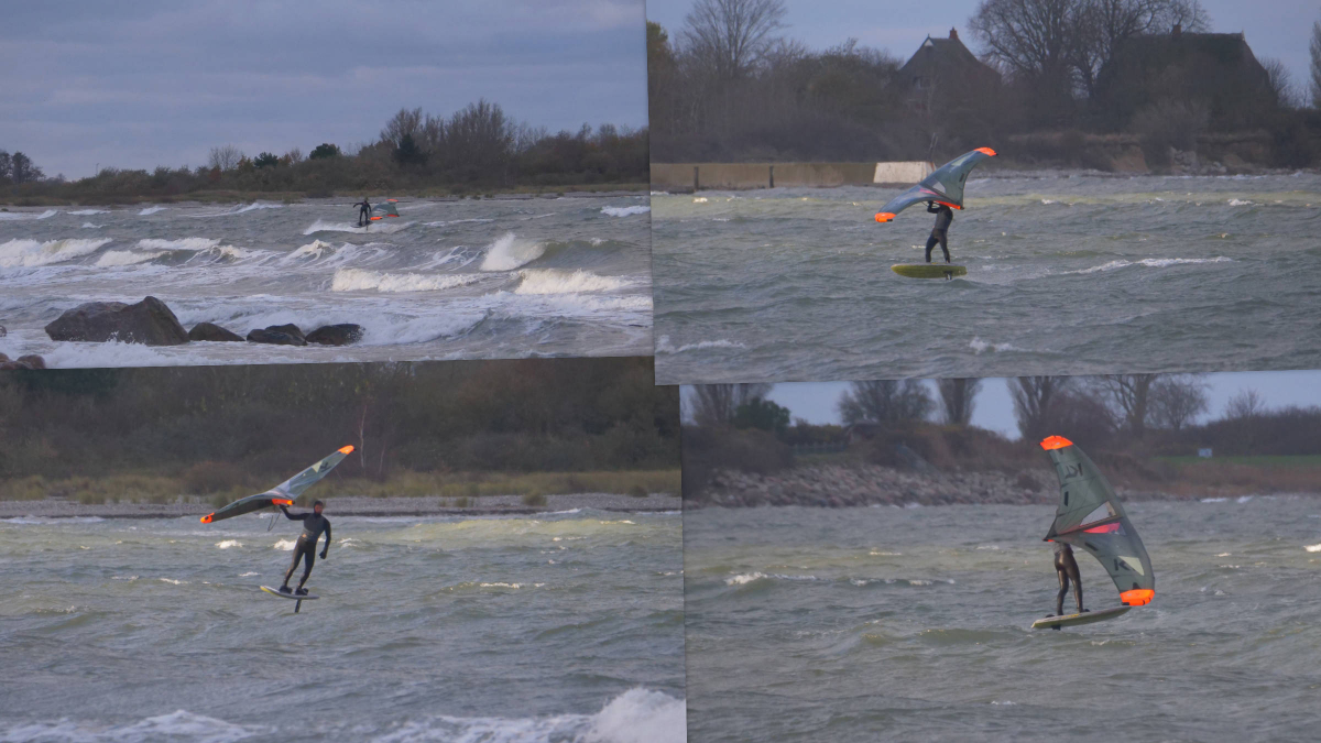 Blick von Hohwacht zum Hafen in Lippe