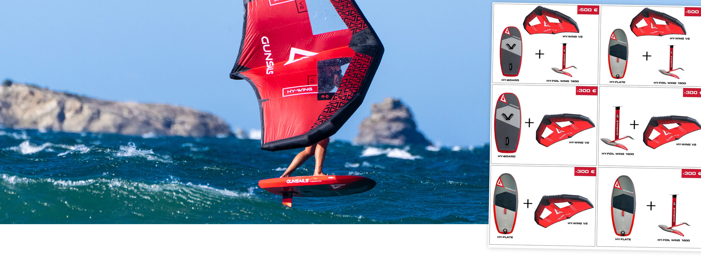Wing Foil Sets von Gunsails wingdaily.de
