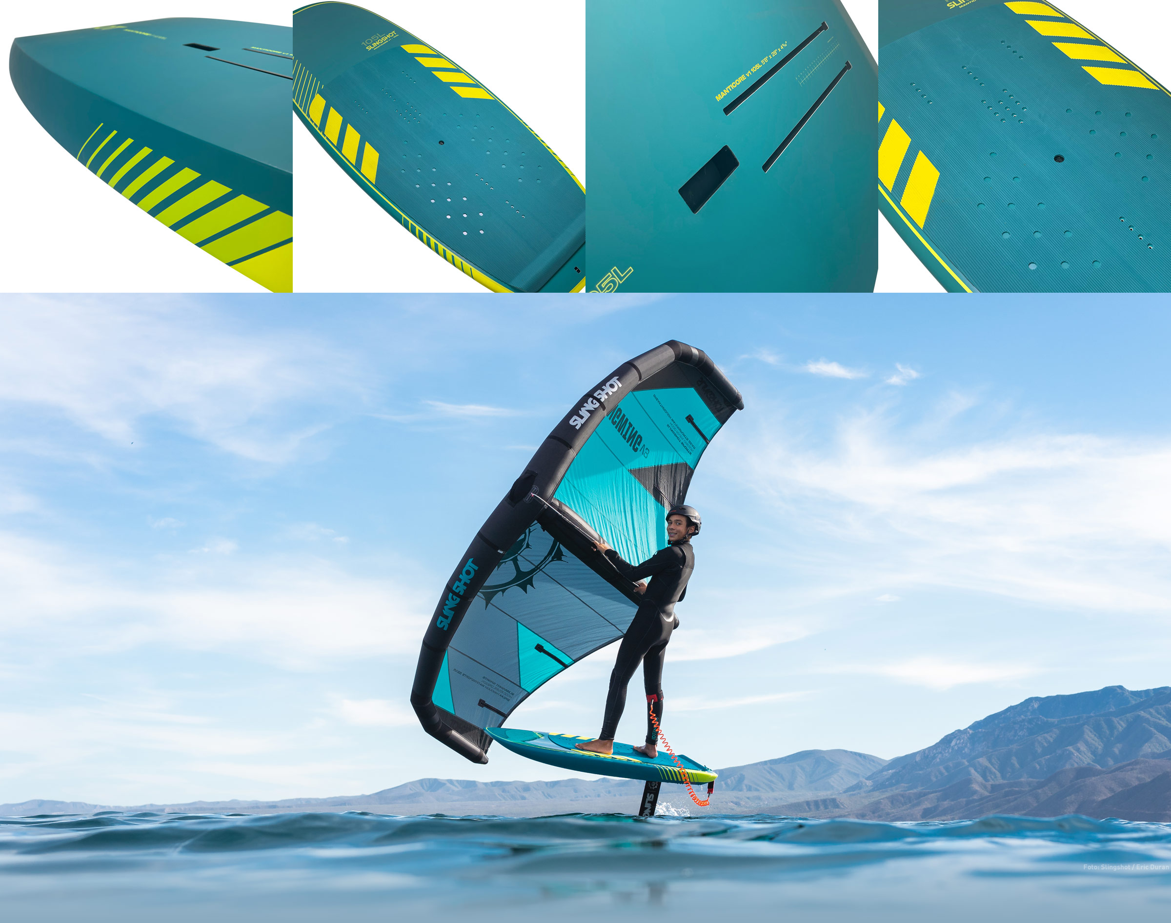 Slingshot Manticore V1 Allround Wingfoilboard wingdaily.de