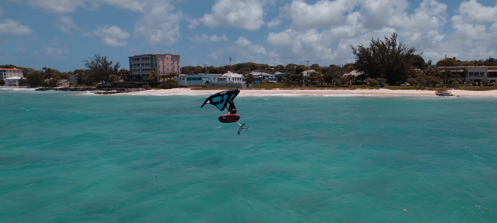 Wingfoilen auf Barbados wingdaily.de